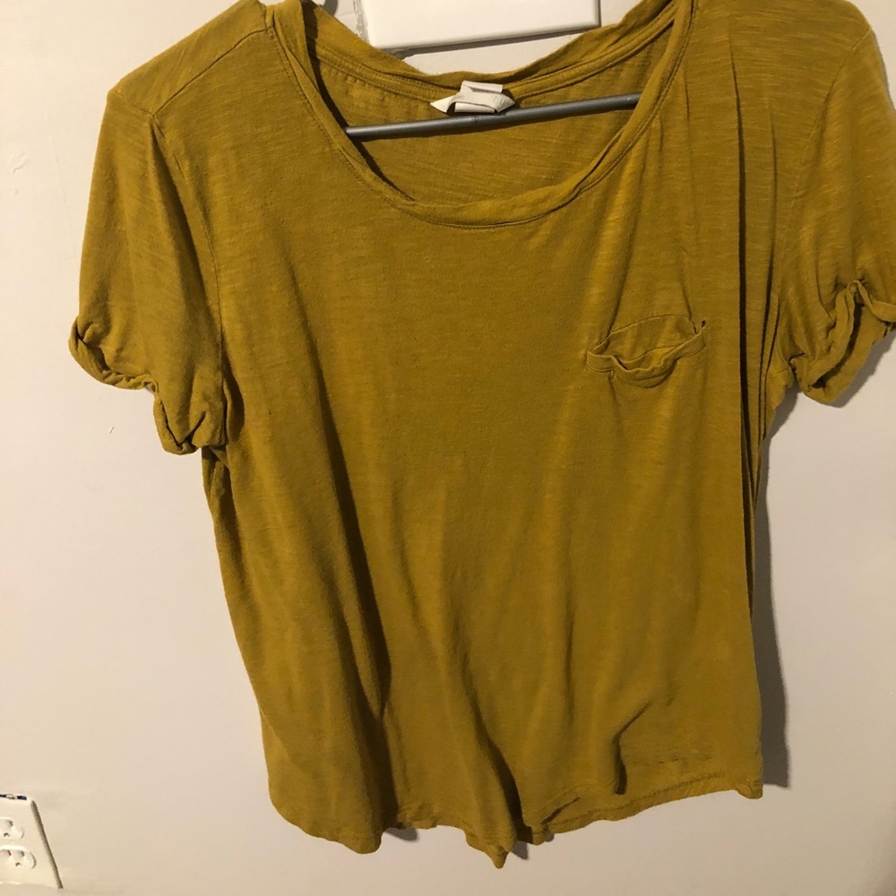 Yellow shirt